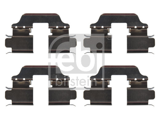 Set accesorii, placute frana puntea spate (182356 FEBI BILSTEIN) RENAULT