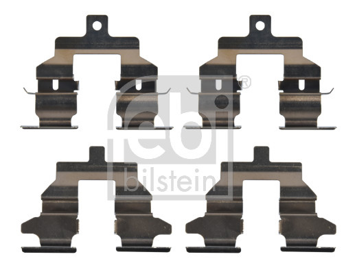 Set accesorii, placute frana puntea spate (182387 FEBI BILSTEIN) NISSAN