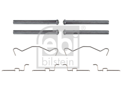 Set accesorii, placute frana puntea spate (182410 FEBI BILSTEIN) TOYOTA