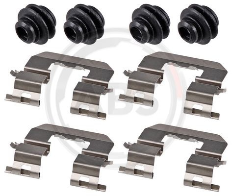 Set accesorii, placute frana puntea spate (1856Q ABS) HYUNDAI,KIA