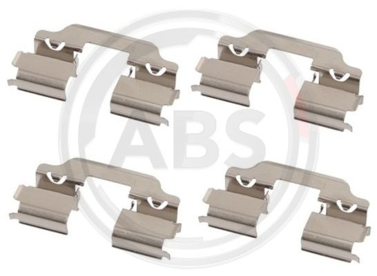 Set accesorii, placute frana puntea spate (1858Q ABS) MERCEDES-BENZ