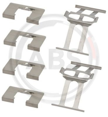 Set accesorii, placute frana puntea spate (1863Q ABS) HONDA