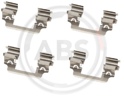 Set accesorii, placute frana puntea spate (1864Q ABS) MERCEDES-BENZ