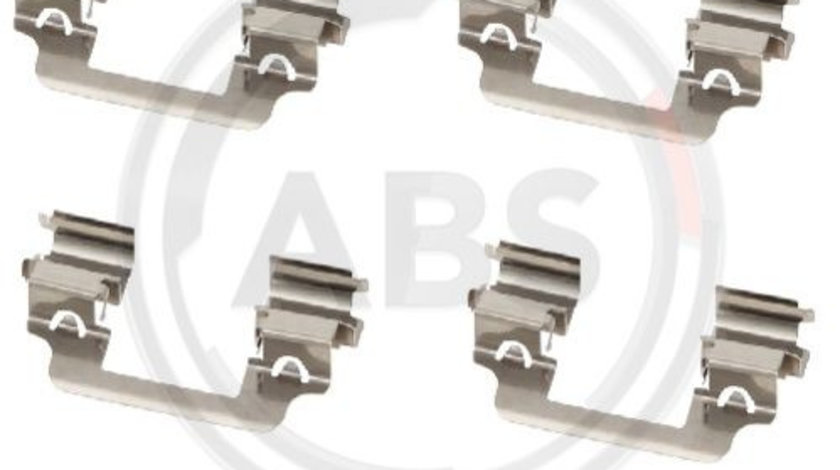 Set accesorii, placute frana puntea spate (1864Q ABS) MERCEDES-BENZ