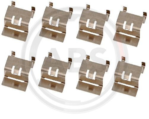 Set accesorii, placute frana puntea spate (2002Q ABS) Citroen
