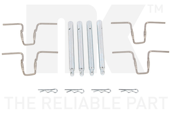 Set accesorii, placute frana puntea spate (7933978 NK) MERCEDES-BENZ
