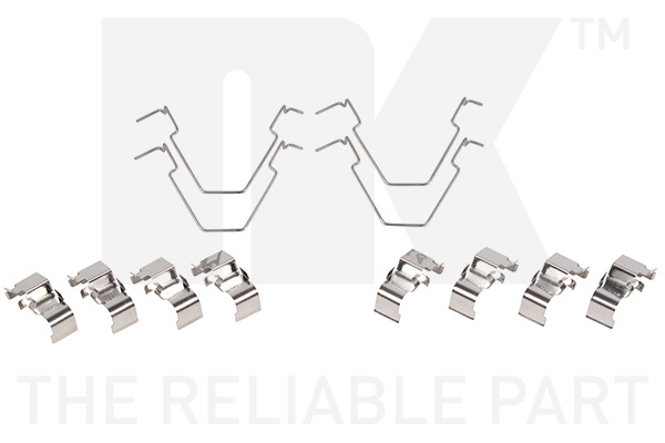 Set accesorii, placute frana puntea spate (7935652 NK) KIA