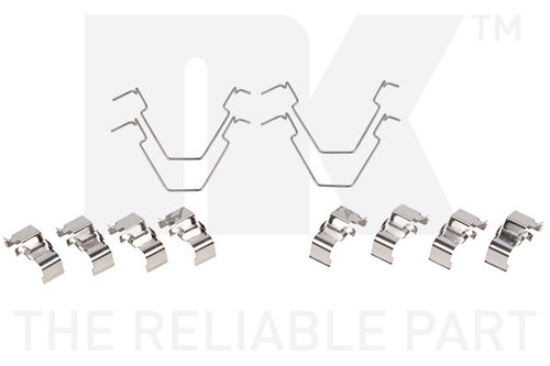 Set accesorii, placute frana puntea spate (7935652 NK) KIA