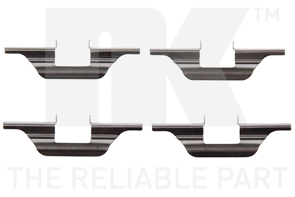 Set accesorii, placute frana puntea spate (7999263 NK) SEAT,VW