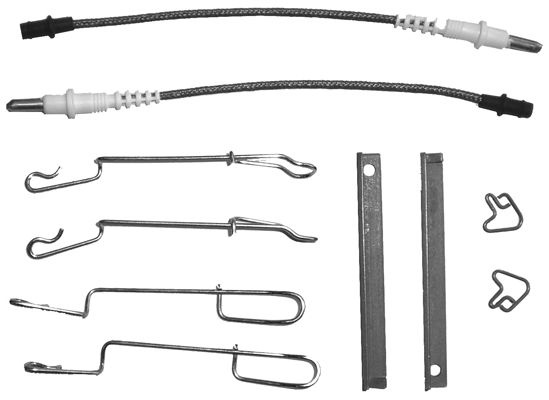 Set accesorii, placute frana puntea spate (82055600 TEXTAR) MERCEDES-BENZ