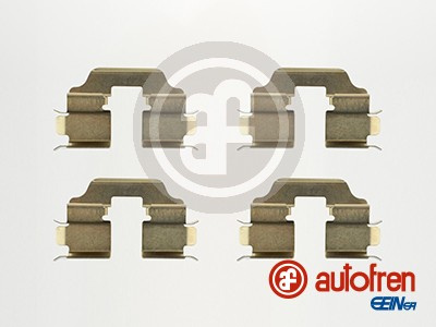 Set accesorii, placute frana puntea spate (D42401A AUT) RENAULT