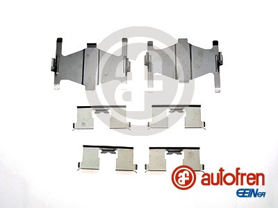 Set accesorii, placute frana puntea spate (D42616A AUT) NISSAN