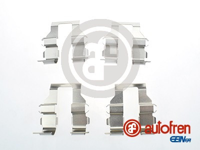 Set accesorii, placute frana puntea spate (D42634A AUT) MITSUBISHI