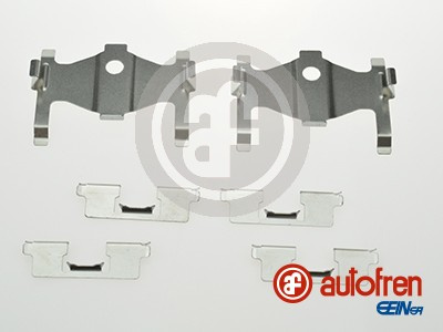 Set accesorii, placute frana puntea spate (D42636A AUT) HYUNDAI,KIA,NISSAN