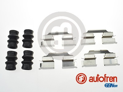 Set accesorii, placute frana puntea spate (D42787A AUT) ALFA ROMEO