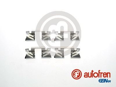 Set accesorii, placute frana puntea spate (D42791A AUT) MITSUBISHI