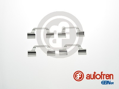 Set accesorii, placute frana puntea spate (D42801A AUT) SEAT,SKODA,VW