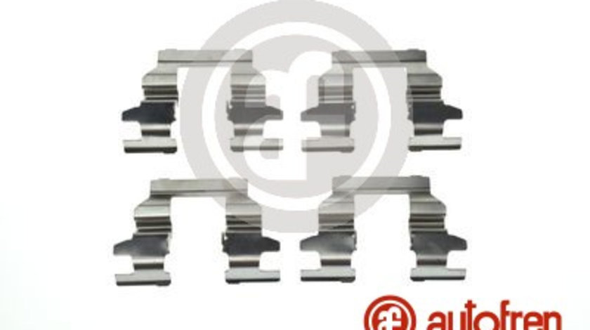 Set accesorii, placute frana puntea spate (D42911A AUT) NISSAN,RENAULT