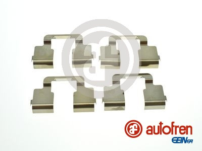 Set accesorii, placute frana puntea spate (D42951A AUT) Citroen,FIAT,PEUGEOT