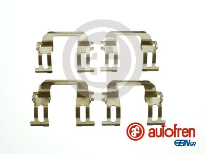 Set accesorii, placute frana puntea spate (D42970A AUT) ISUZU,OPEL,VAUXHALL