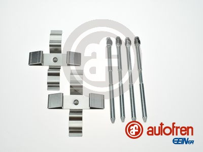 Set accesorii, placute frana puntea spate (D42984A AUT) VW