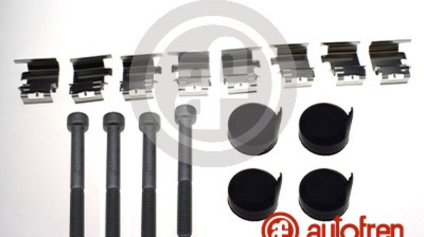 Set accesorii, placute frana puntea spate (D43056A AUT) Citroen,PEUGEOT