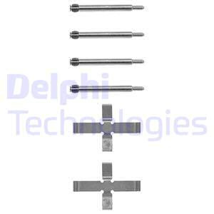 Set accesorii, placute frana puntea spate (LX0039 DLP) VOLVO