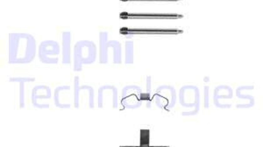 Set accesorii, placute frana puntea spate (LX0263 DLP) FORD,OPEL,SAAB,VAUXHALL