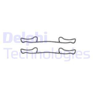 Set accesorii, placute frana puntea spate (LX0294 DLP) MERCEDES-BENZ,VW