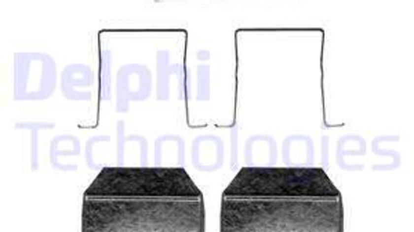 Set accesorii, placute frana puntea spate (LX0338 DLP) Citroen