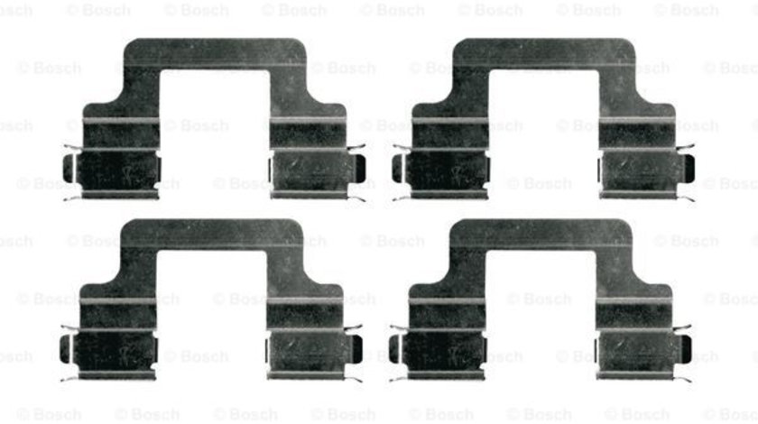 Set accesorii, placute frana puntea spate (1987474685 BOSCH) AUDI,SEAT,SKODA,VW,VW (SVW)