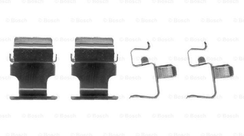 Set accesorii, placute frana puntea spate (1987474428 BOSCH) MITSUBISHI