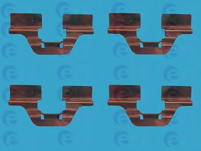 Set accesorii, placute frana RENAULT FLUENCE (L30) (2010 - 2016) ERT 420007 piesa NOUA