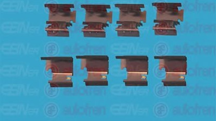 Set accesorii, placute frana RENAULT KANGOO Express (FC0/1) (1997 - 2007) AUTOFREN SEINSA D42343A piesa NOUA