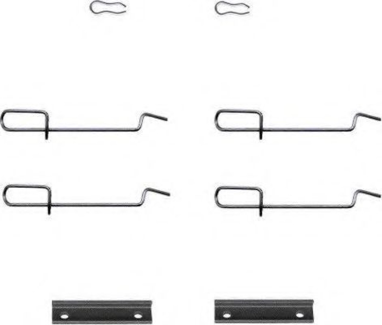 Set accesorii, placute frana RENAULT MEGANE I Classic (LA0/1) (1996 - 2006) TEXTAR 82029500 piesa NOUA