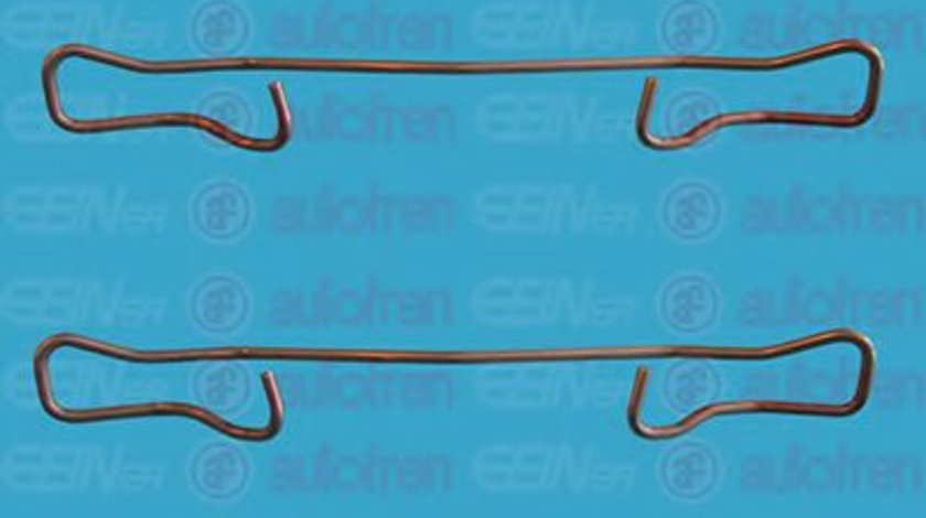 Set accesorii, placute frana RENAULT MEGANE II (BM0/1, CM0/1) (2002 - 2011) AUTOFREN SEINSA D42345A piesa NOUA