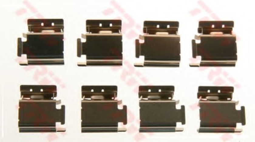 Set accesorii, placute frana RENAULT MEGANE II (BM0/1, CM0/1) (2002 - 2011) TRW PFK413 piesa NOUA