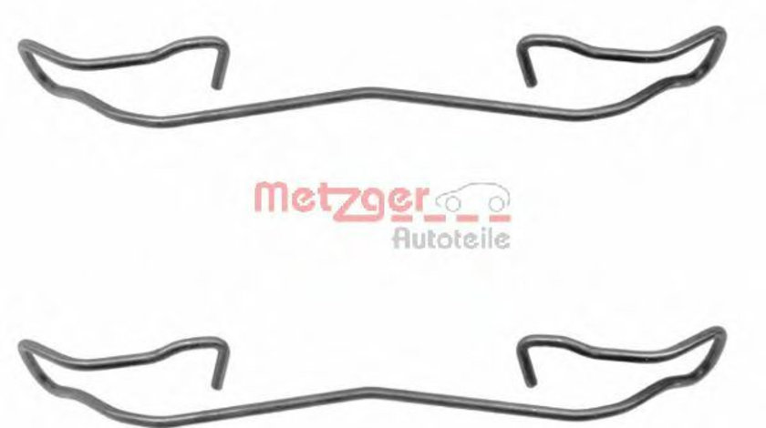 Set accesorii, placute frana RENAULT VEL SATIS (BJ0) (2002 - 2016) METZGER 109-1187 piesa NOUA