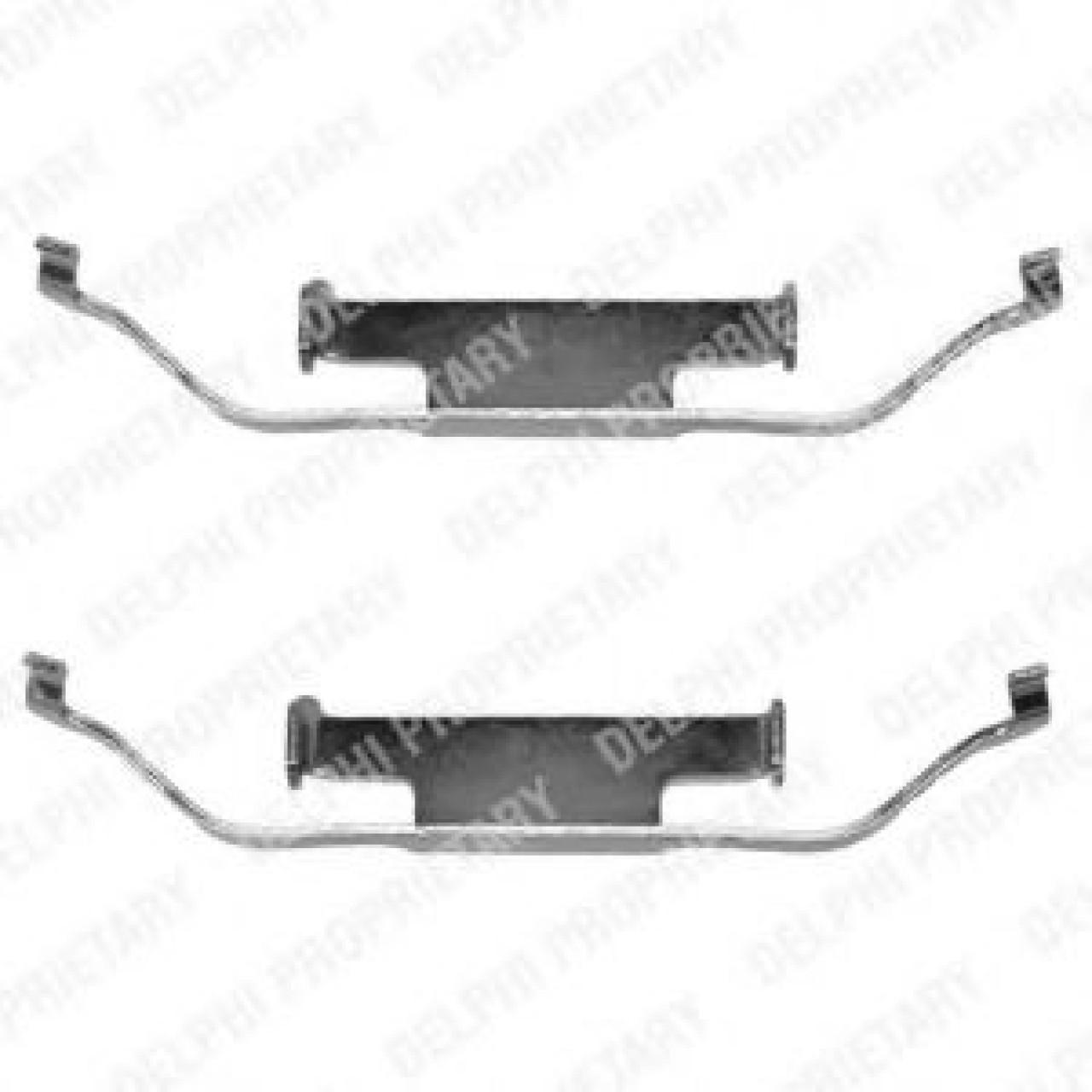 Set accesorii, placute frana ROVER 75 (RJ) (1999 - 2005) DELPHI LX0136 piesa NOUA