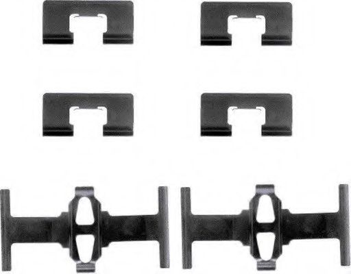 Set accesorii, placute frana ROVER STREETWISE (2003 - 2005) TEXTAR 82028400 piesa NOUA