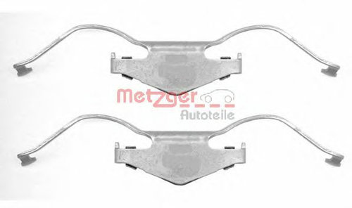 Set accesorii, placute frana SAAB 9-3 Cabriolet (YS3F) (2003 - 2016) METZGER 109-1297 piesa NOUA
