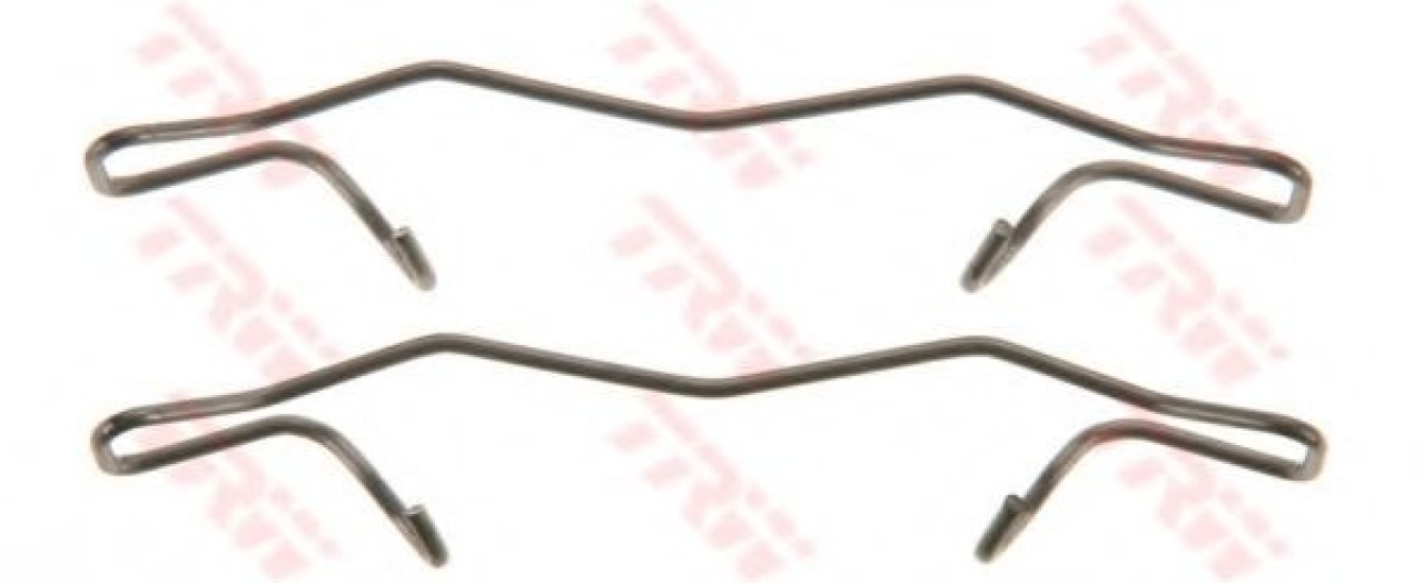 Set accesorii, placute frana SAAB 9-3 Cabriolet (YS3F) (2003 - 2016) TRW PFK592 piesa NOUA