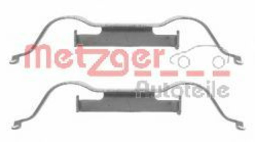 Set accesorii, placute frana SEAT ALHAMBRA (7V8, 7V9) (1996 - 2010) METZGER 109-1288 piesa NOUA