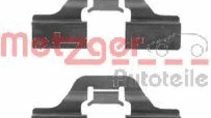 Set accesorii, placute frana SEAT ALTEA (5P1) (2004 - 2016) METZGER 109-1211 piesa NOUA