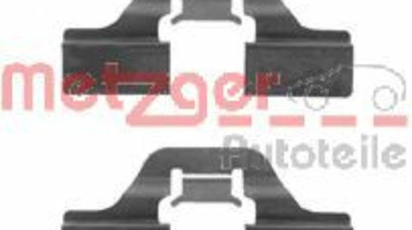 Set accesorii, placute frana SEAT ALTEA XL (5P5, 5P8) (2006 - 2016) METZGER 109-1211 piesa NOUA