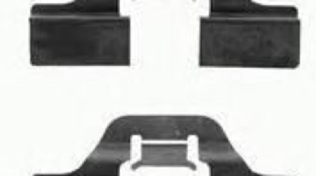 Set accesorii, placute frana SEAT AROSA (6H) (1997 - 2004) BREMBO A 02 205 piesa NOUA