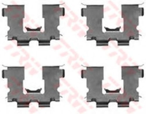 Set accesorii, placute frana SUZUKI VITARA (ET, TA) (1988 - 1998) TRW PFK321 piesa NOUA