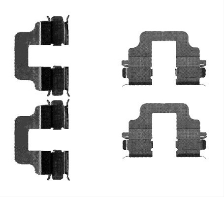 Set Accesorii, Placute Frana Textar 82073200