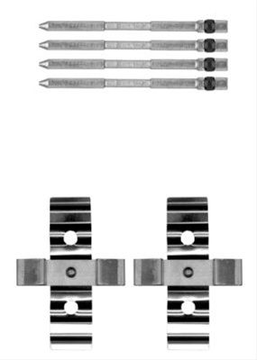 Set Accesorii, Placute Frana Textar Renault 82518000