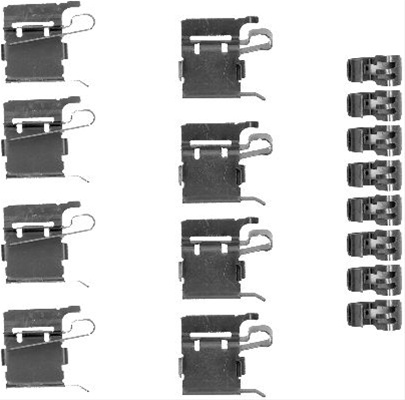 Set Accesorii, Placute Frana Textar Toyota 82074400
